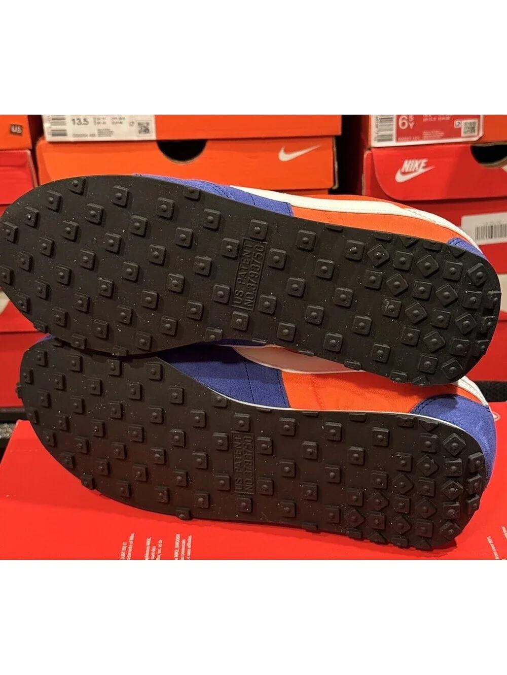 Nike Pre Montreal 17 Mens Size 8 Blue Orange Sneakers 898031-400 Authentic (095)